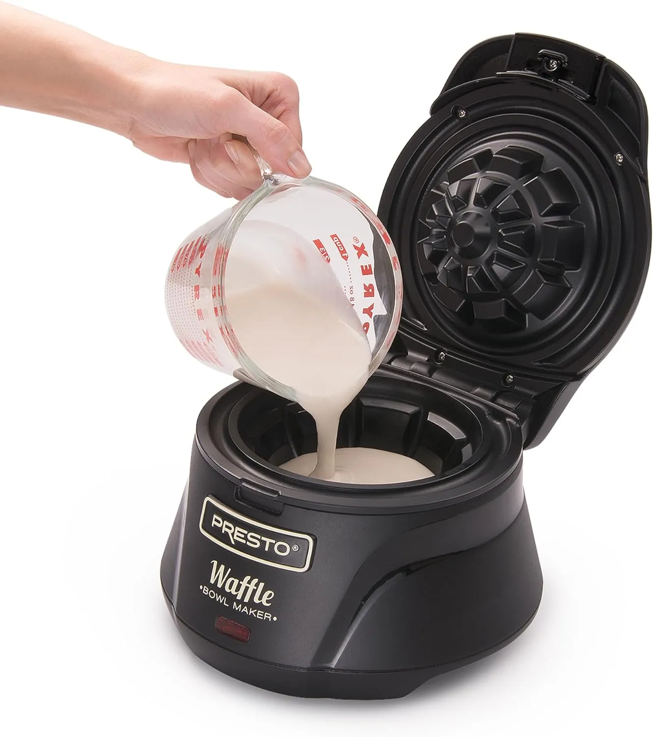 03500 Belgian Waffle Bowl Maker,Black, 9.3 x 8.25 x 5.25 inches