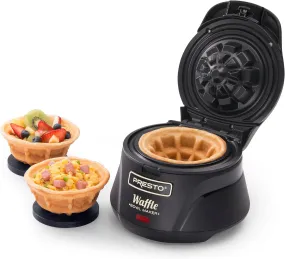 03500 Belgian Waffle Bowl Maker,Black, 9.3 x 8.25 x 5.25 inches