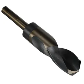 1-1/16" Reduced Shank Drill Bit - Black & Gold - 3-Flat 1/2" Shank