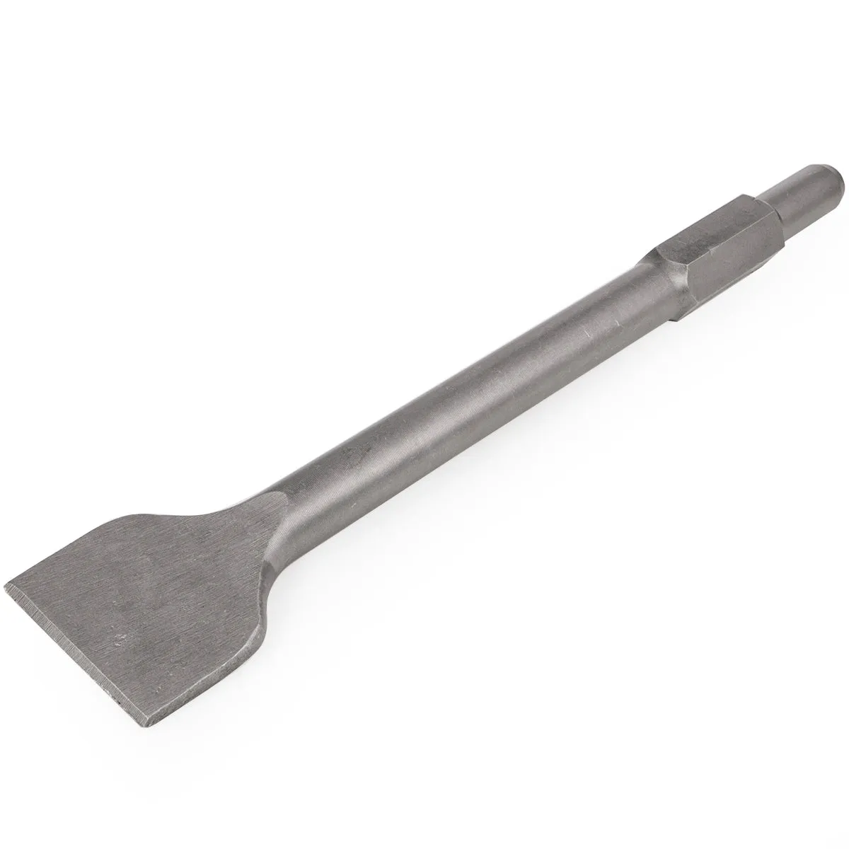 1-1/8" Hex Flat Chisel Scraping Bit for Demolition Demo Jack Hammer Tool Tile