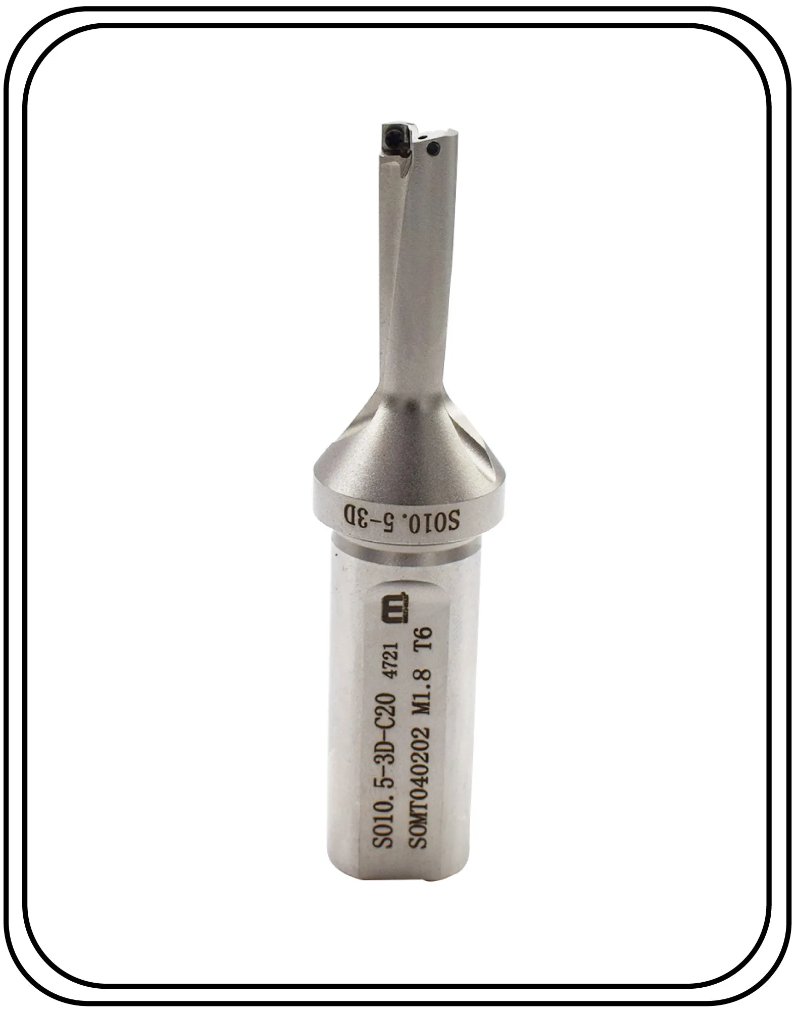 10.5 mm u drill suitable to SOMT040202 insert