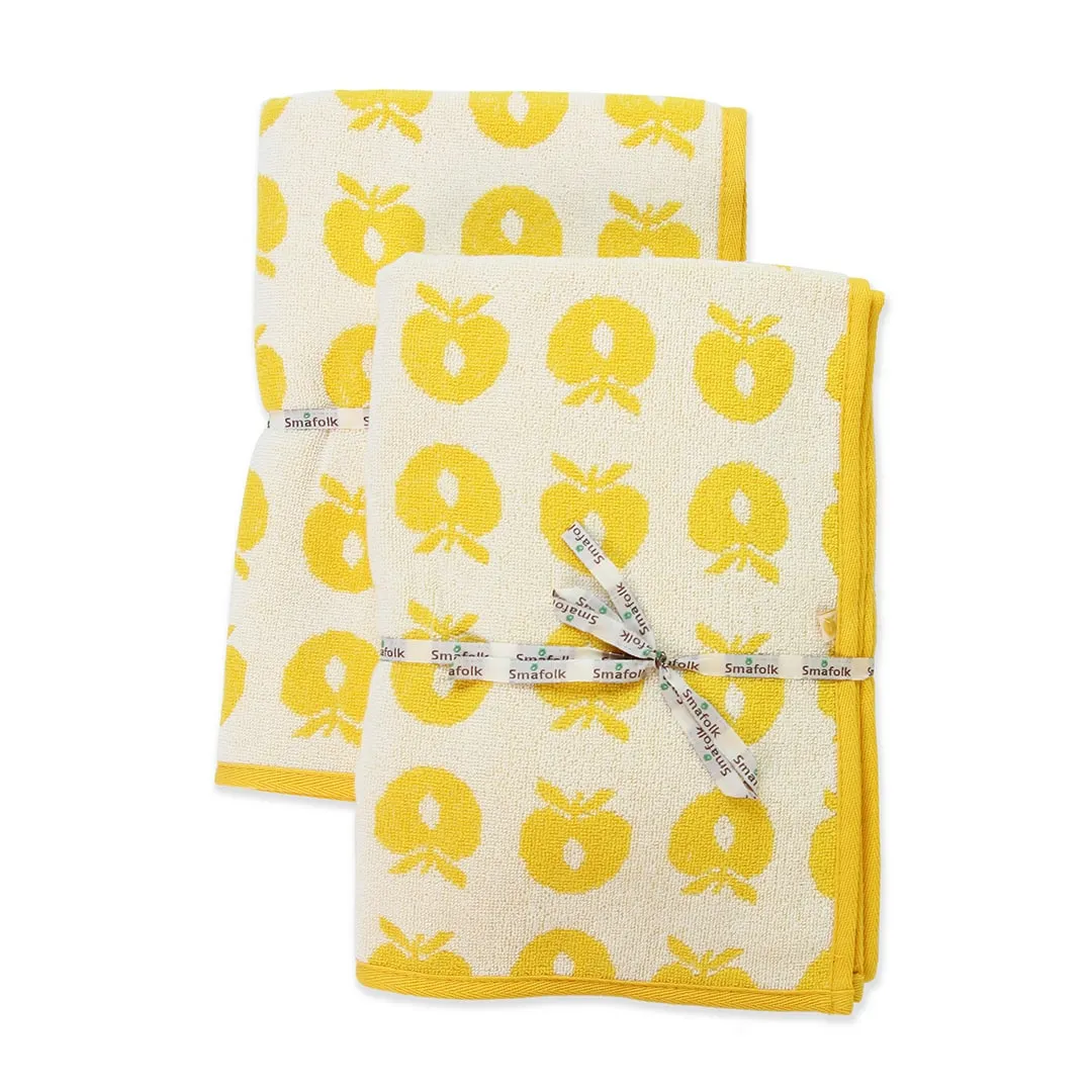 2 pack towel 50x100 with apples