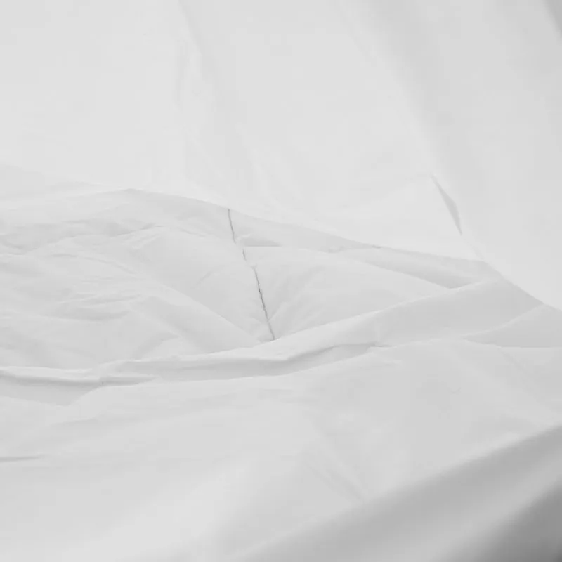 200 Thread Count Flap Cotton Rich Percale Duvet Cover - White