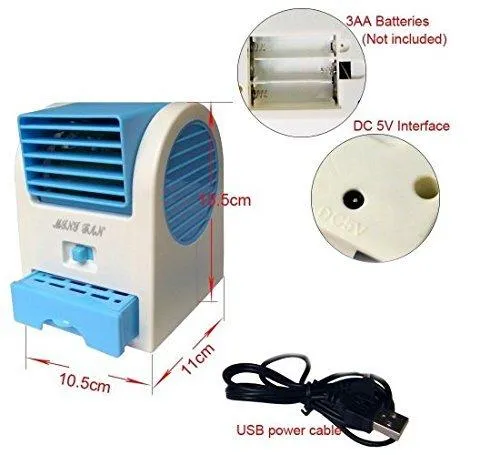 201 Dual Bladeless Mini Air Conditioner