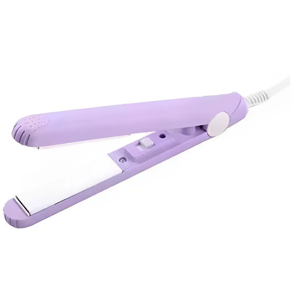 2019 New Electronic Ceramic Fast Hair Straightener Portable Mini Hair Flat Iron Wet/Dryer Straightening Irons Mixed colour delivery