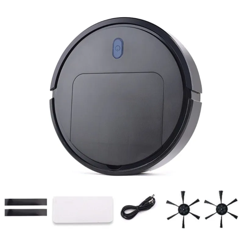 2024 New Automatic Robot Vacuum Cleaner Smart Sweeping Dry Wet Cleaning Machine Charging Intelligent Vacuum Cleaner for Home