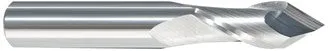 208-822125: 1/8in. Dia., 1-1/2in. Overall Length, 2-Flute, Carbide Drill Mill- SE, 82 deg, Uncoated, USA