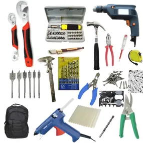 235 pcs GBT Power Tools Combo 5 - Must in your Home