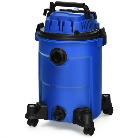 3 in 1 6.6 Gallon 4.8 Peak HP Wet Dry Vacuum Cleaner with Blower-Blue