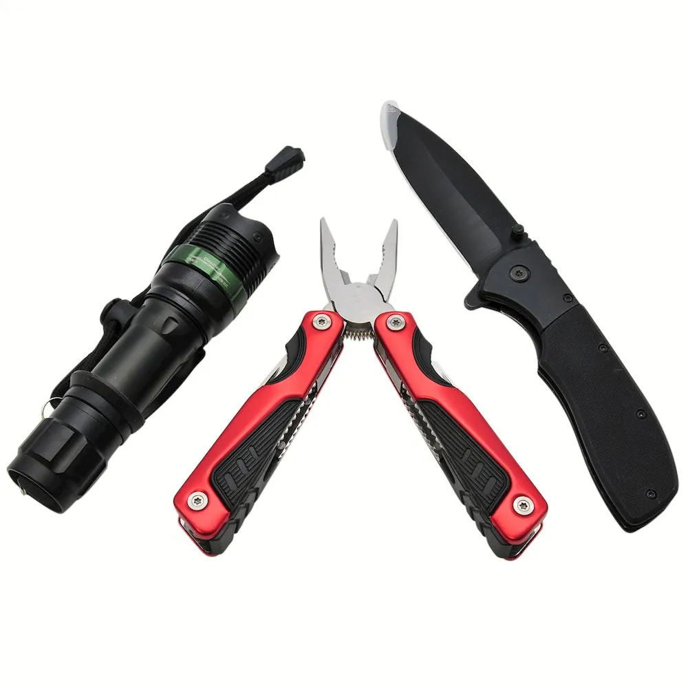 3PC Tactical Tool Set  5ct PDQ