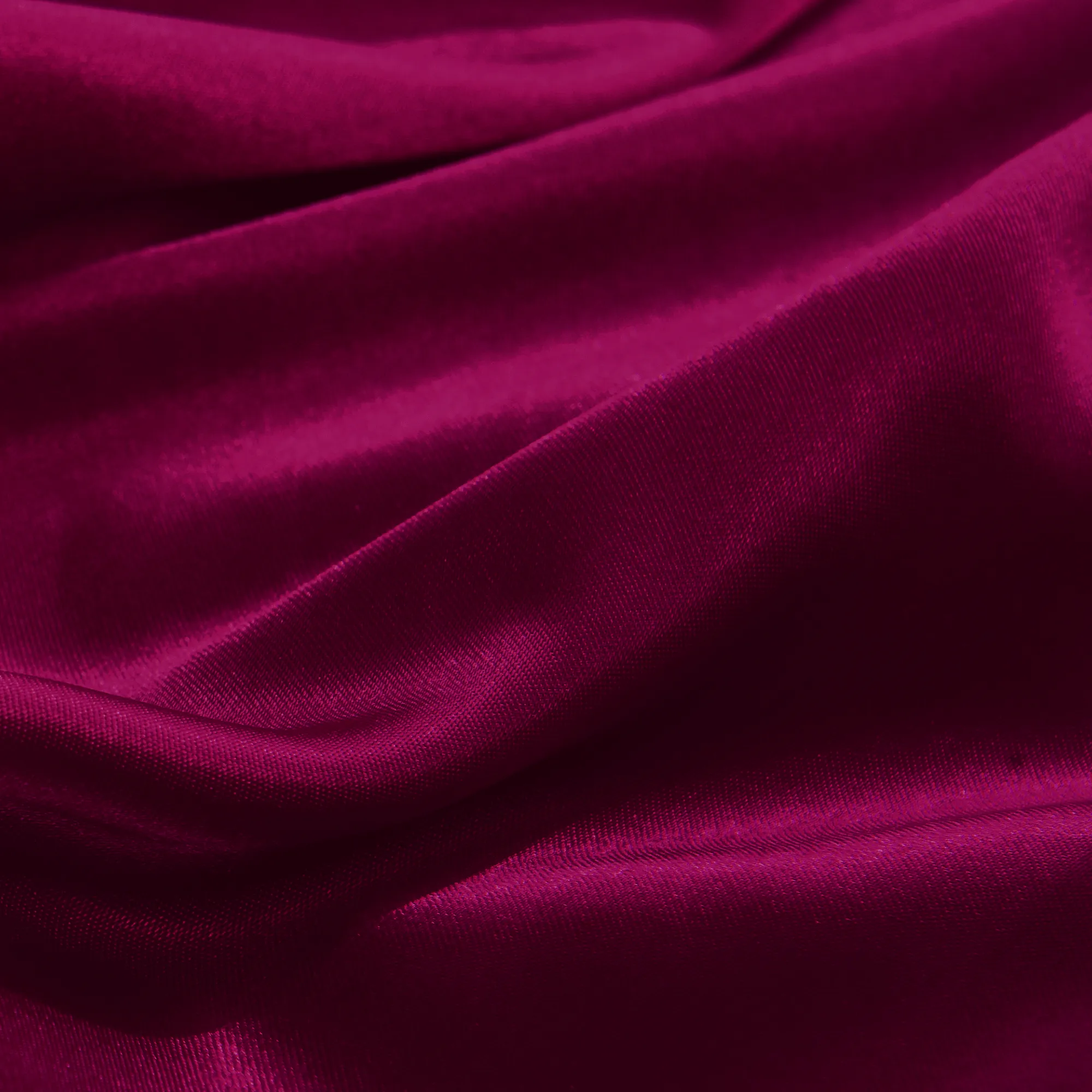 3PCS Burgundy Satin Duvet Cover Set - Silky Soft & Hypoallergenic Bedding