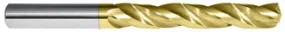 453-105000B: 0.5000 (1/2), Jobber Length Carbide Twist Drill- 150 deg, TiN, USA