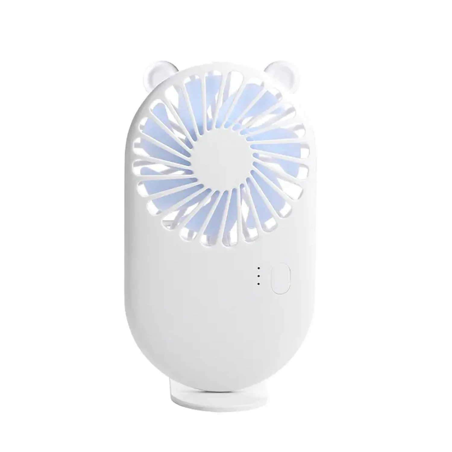 4830 Handheld Fan Creative Mini Fan Personal Fan USB Fan Pocket Fan with Bracket Table Personal Fan for Desktop Mini Fan Mini Fans Personal Fans (Battery Not Include)