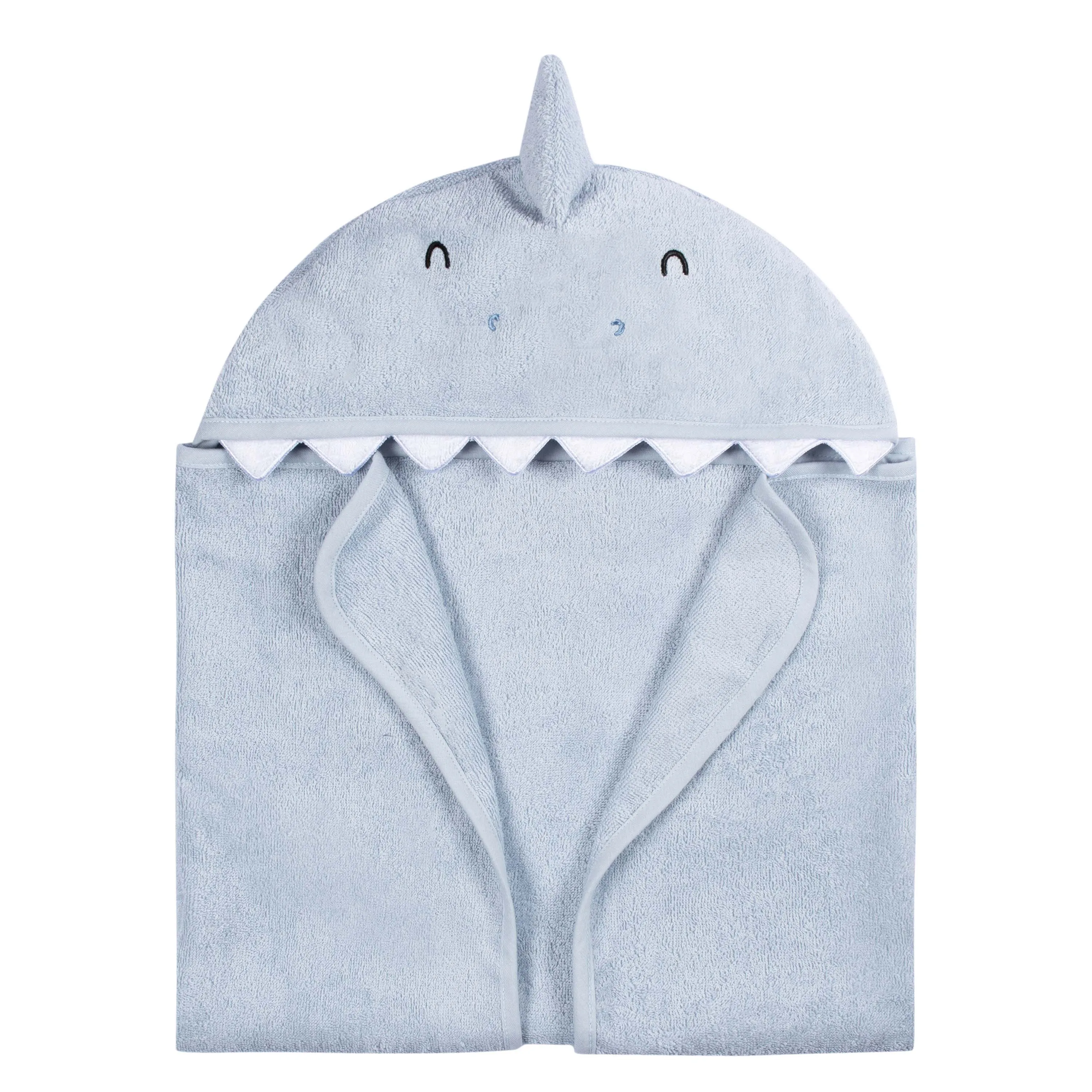 4pc Bath Set - Blue Shark