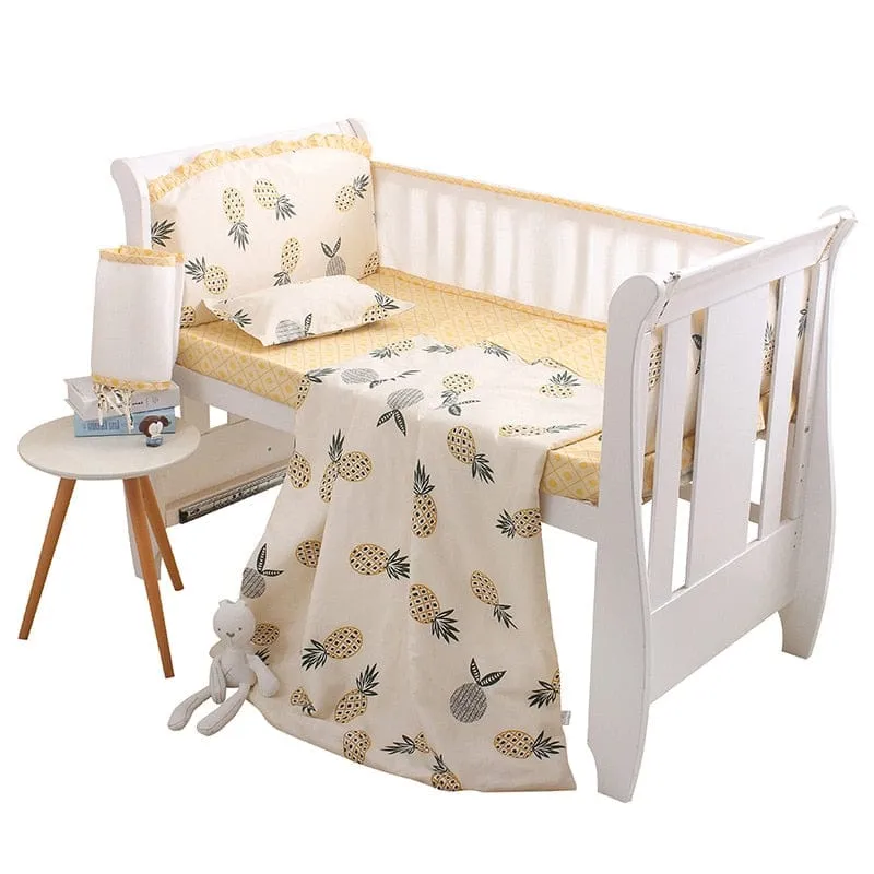 5 PC Set Baby Crib Bedding Set - Planet