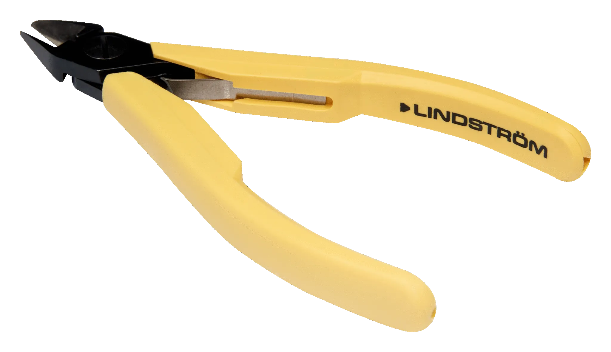 8143 Lindstrom Micro-Bevel® Precision Cut Diagonal Cutter with Tapered Head & ESD Safe Handle 0.2-1.25 mm