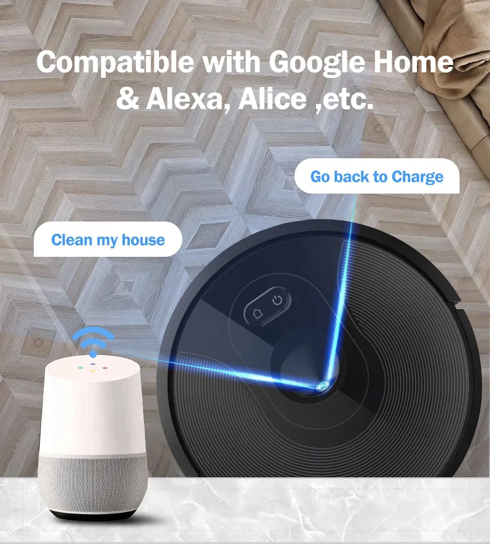 ABIR X6 robot vacuum cleaner, super smart