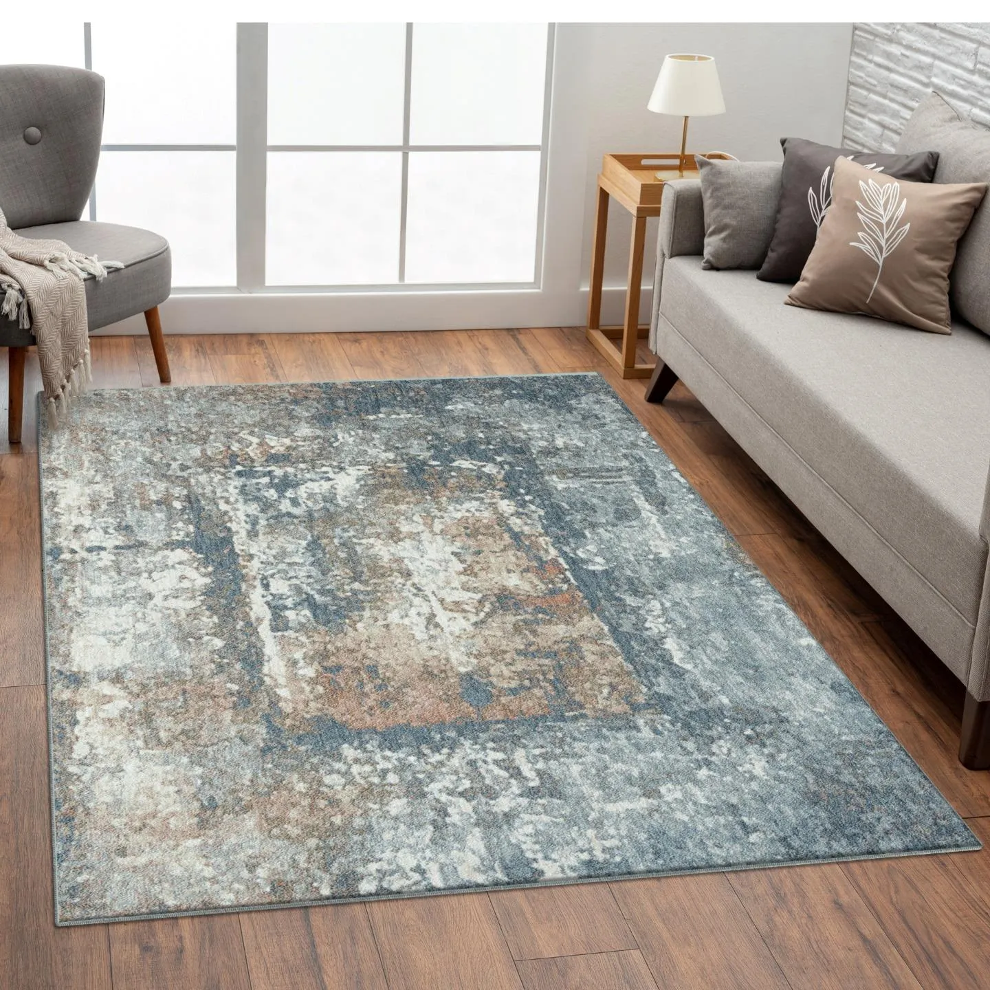 Abstract Pastel 106A Area Rug