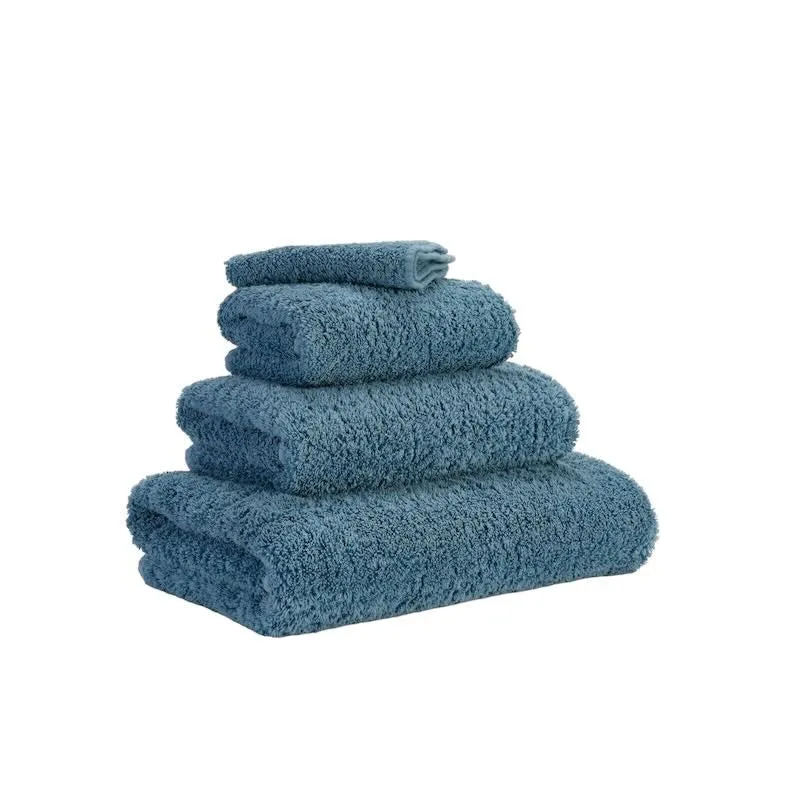 Abyss Super Pile Bath Sheet 40x72 Blue Stone 306