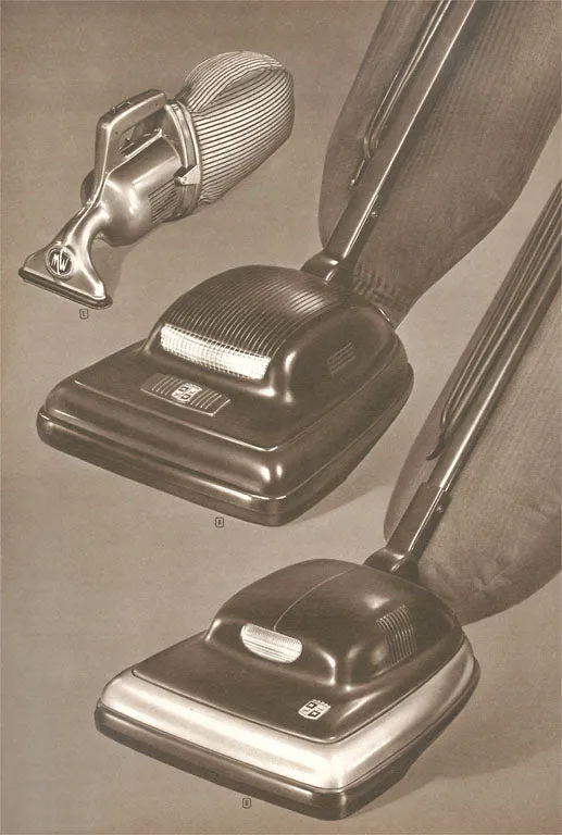 AD-202 Vacuum Cleaner Styles - Vintage Image