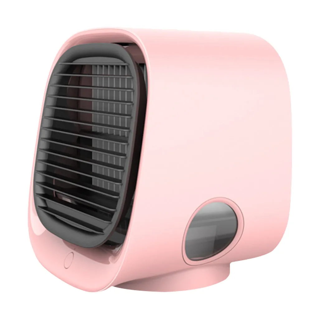 Air Cooler Fan Mini Desktop Air Conditioner with Night Light