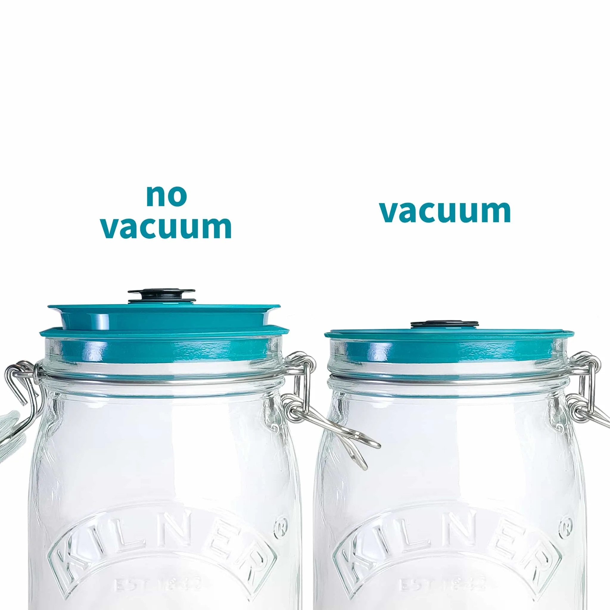 Airtender Extra Vaccum Lid for Clip Top Jars