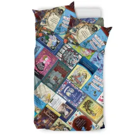 Alice In Wonderland Book Covers Bedding