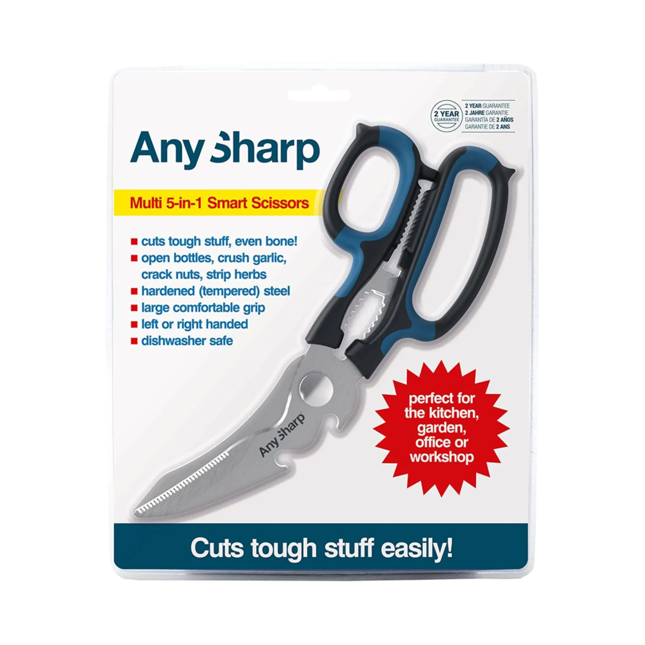 ANYSHARP 5 In 1 Multi Purpose Scissors (IJWSIZZ)