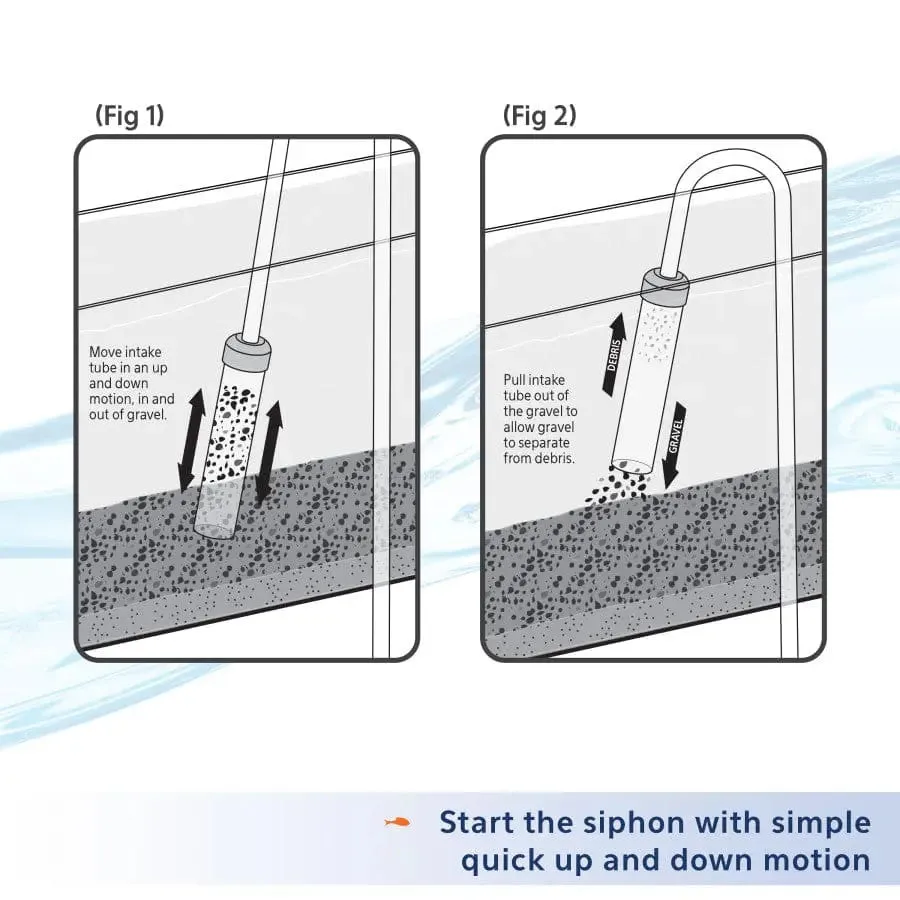 Aqueon® Siphon Vacuum Gravel Cleaner