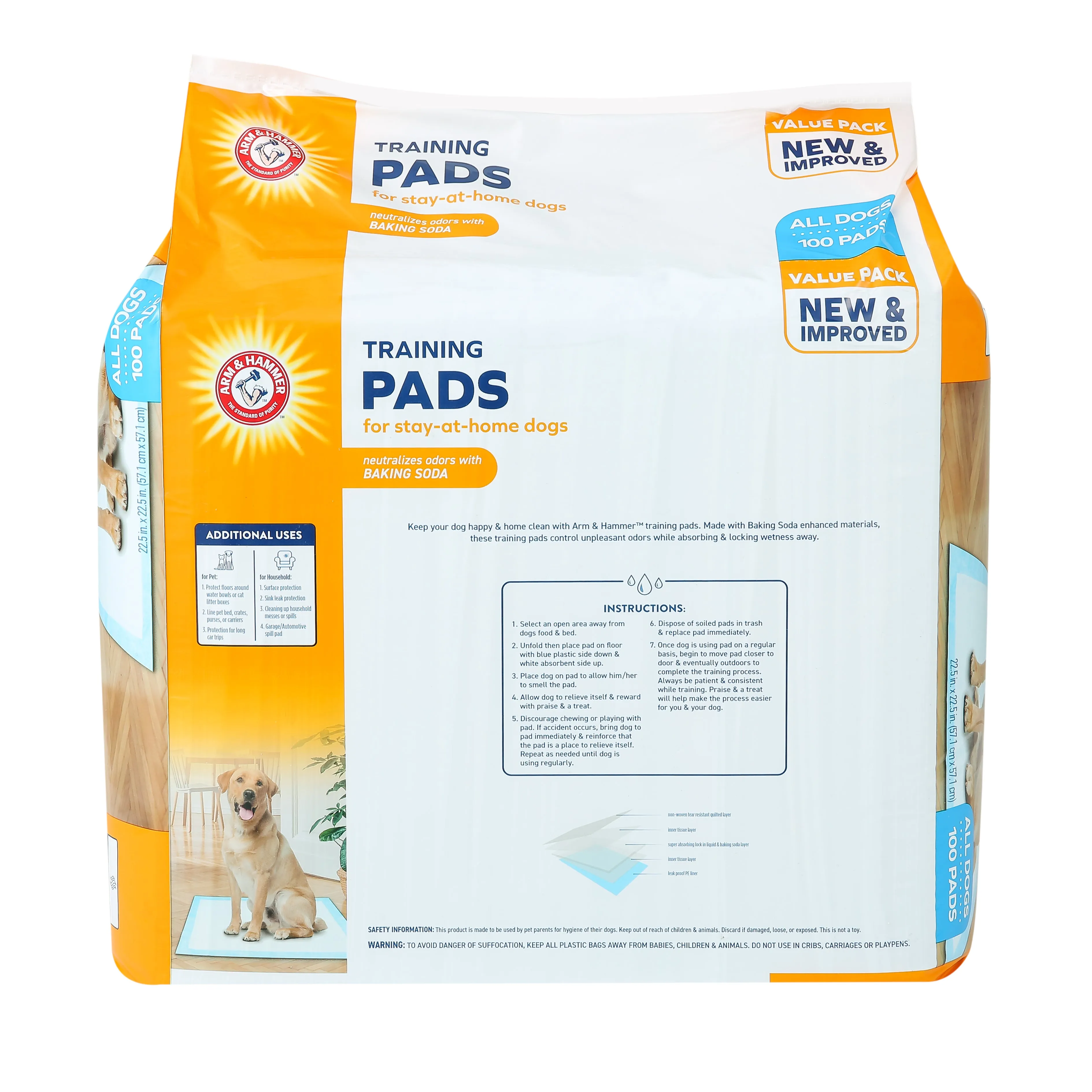 Arm and Hammer Stay At Home Dog Pads