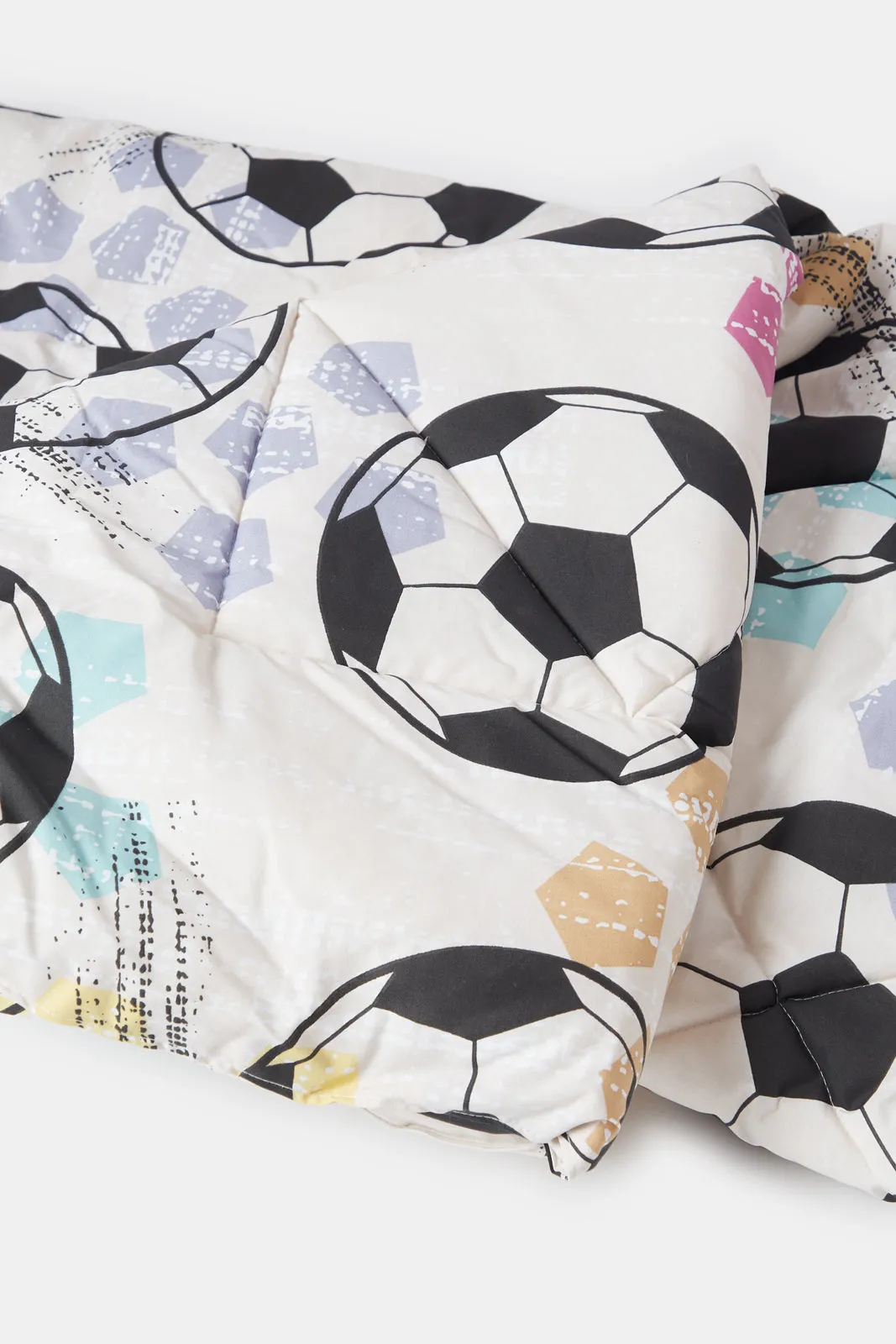 Assorted Football Printed Kids Comforter (Single Size)