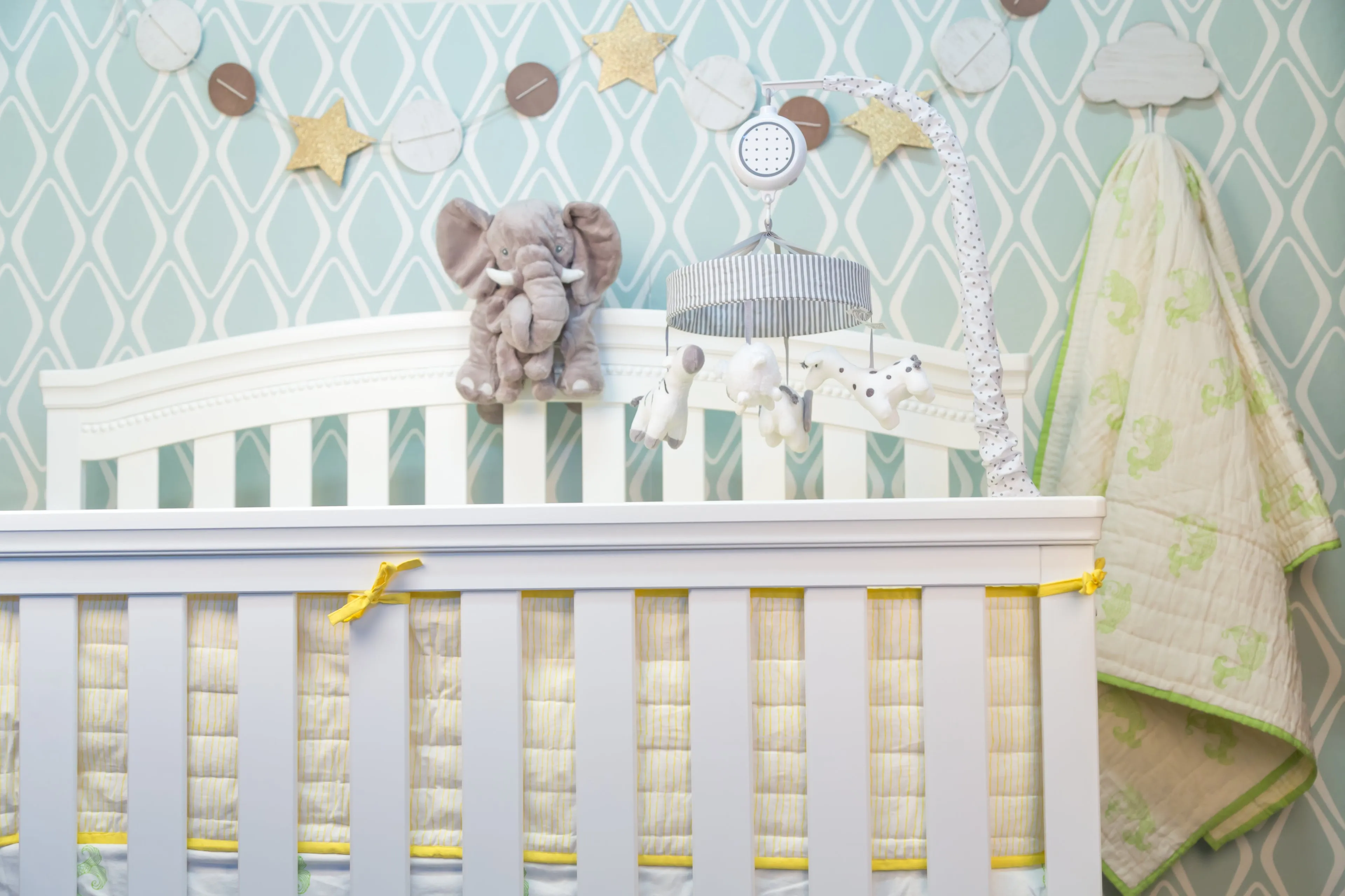 Baby Bedding: Fishy