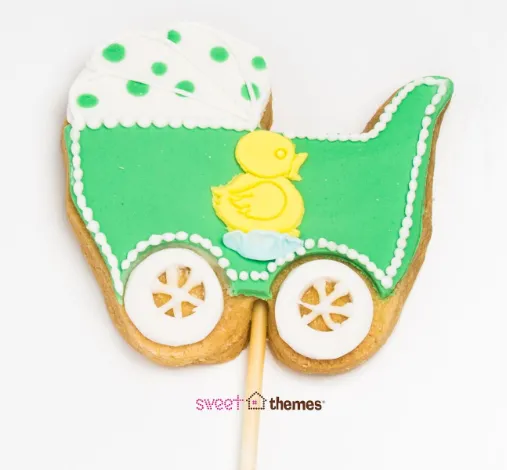 Baby Pram Cookie Cutter 10cm