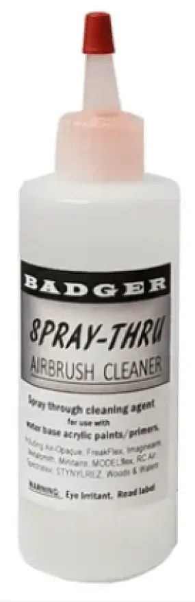 Badger Accessories: Spray-Thru Airbrush Cleaner (32 oz)