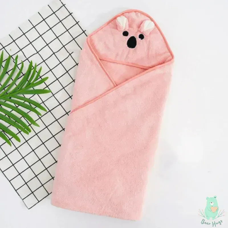 Bear Cub Baby Hooded Towel