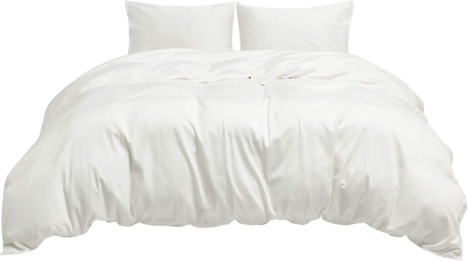 Bedsure Lyocell-Cotton Blend Prewashed Duvet Cover Set