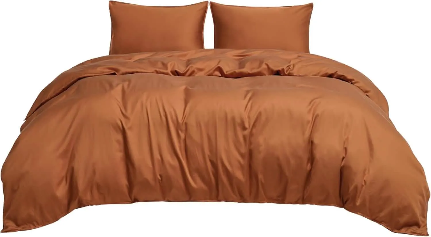 Bedsure Lyocell-Cotton Blend Prewashed Duvet Cover Set