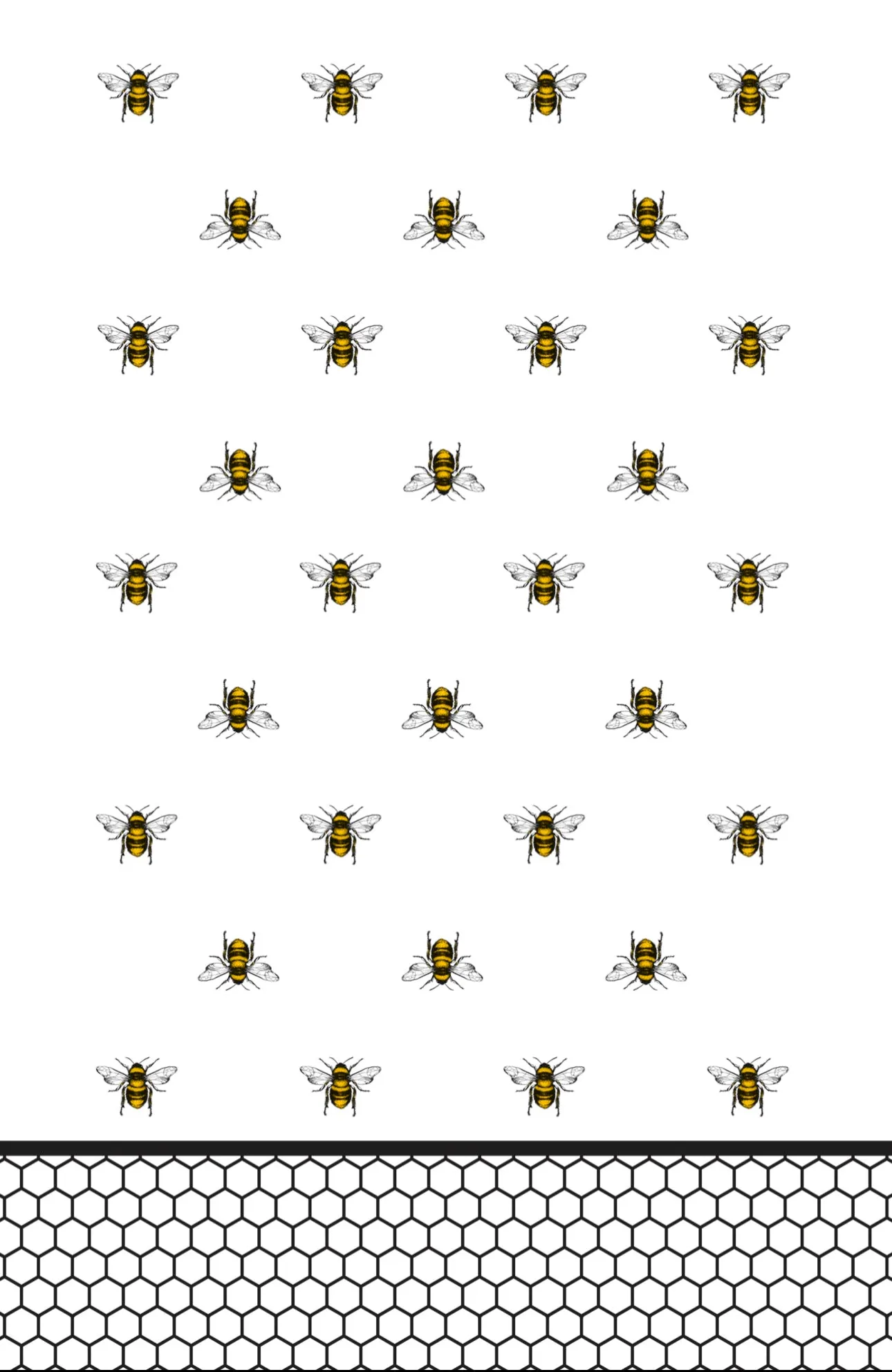 Bee - Printed Guest Towel