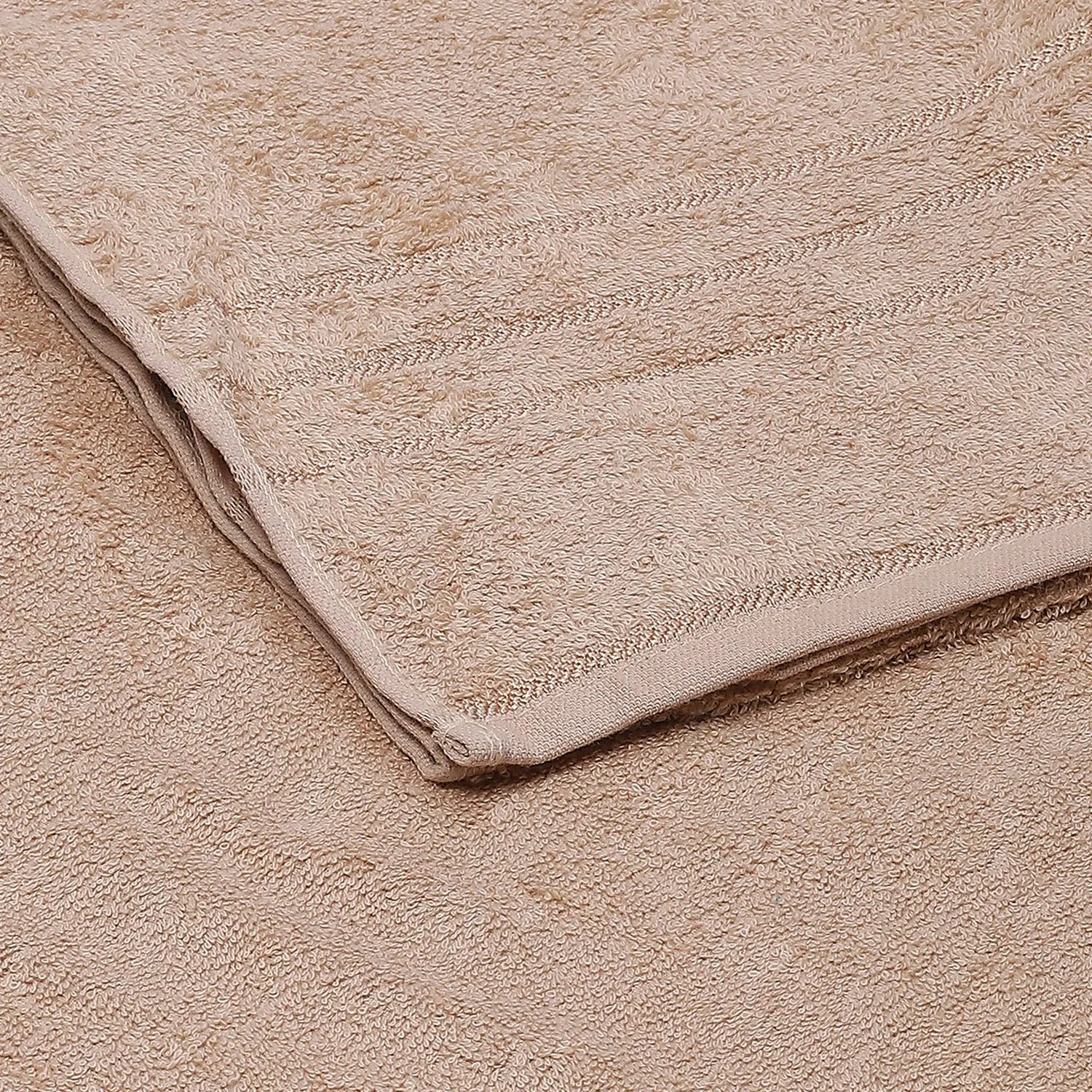 Beige Cotton 350 GSM Bath Towel