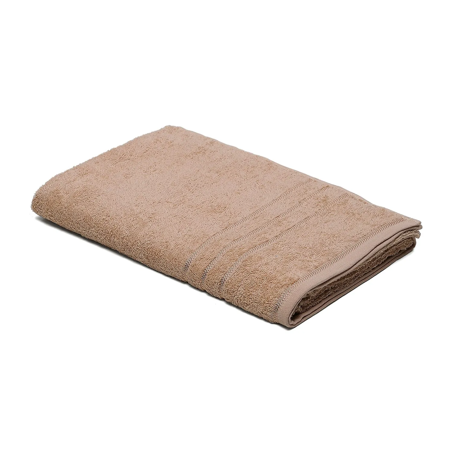 Beige Cotton 350 GSM Bath Towel