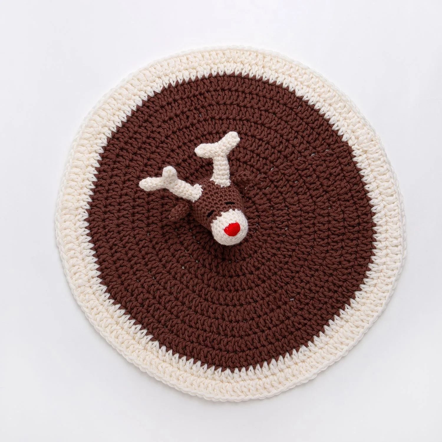 Belle The Reindeer Baby Comforter Crochet Kit