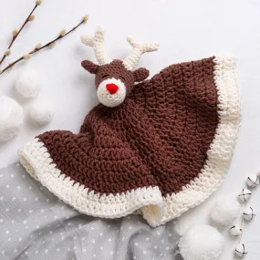 Belle The Reindeer Baby Comforter Crochet Kit