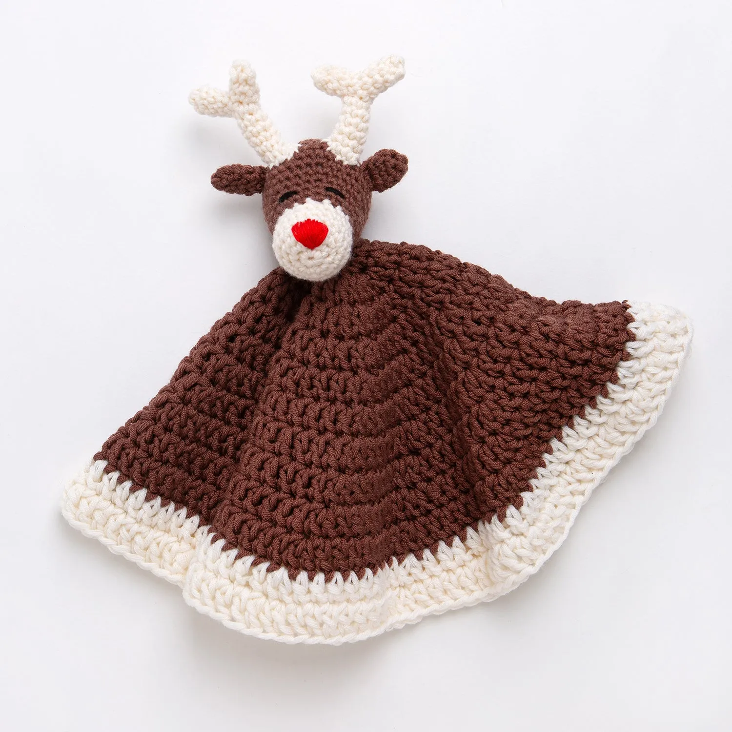 Belle The Reindeer Baby Comforter Crochet Kit