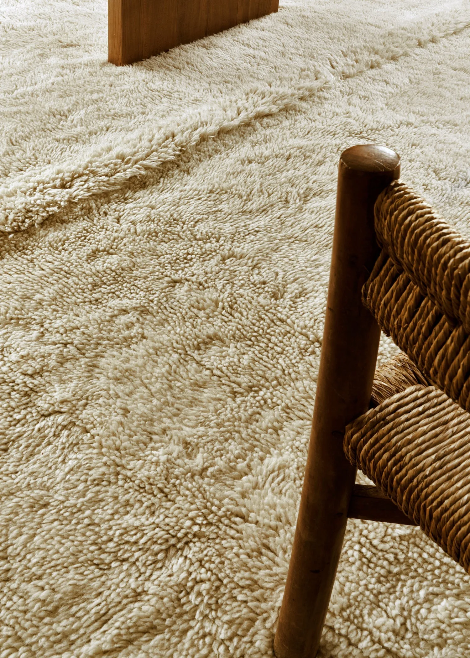 Blended Sheep Beige Tundra Rug