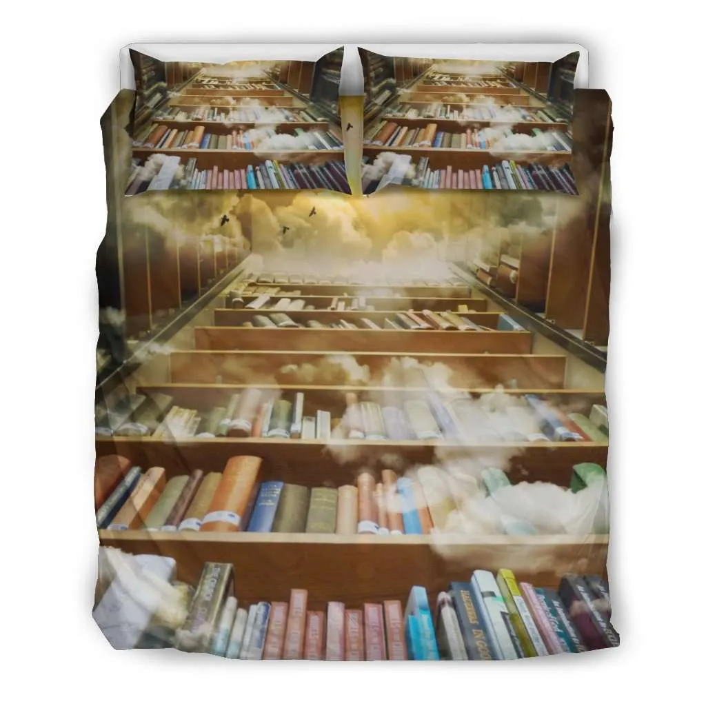 Book heaven bedding