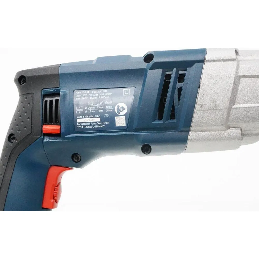 Bosch GSB 20-2 RE 2-Speed Hammer Drill 20mm 800W