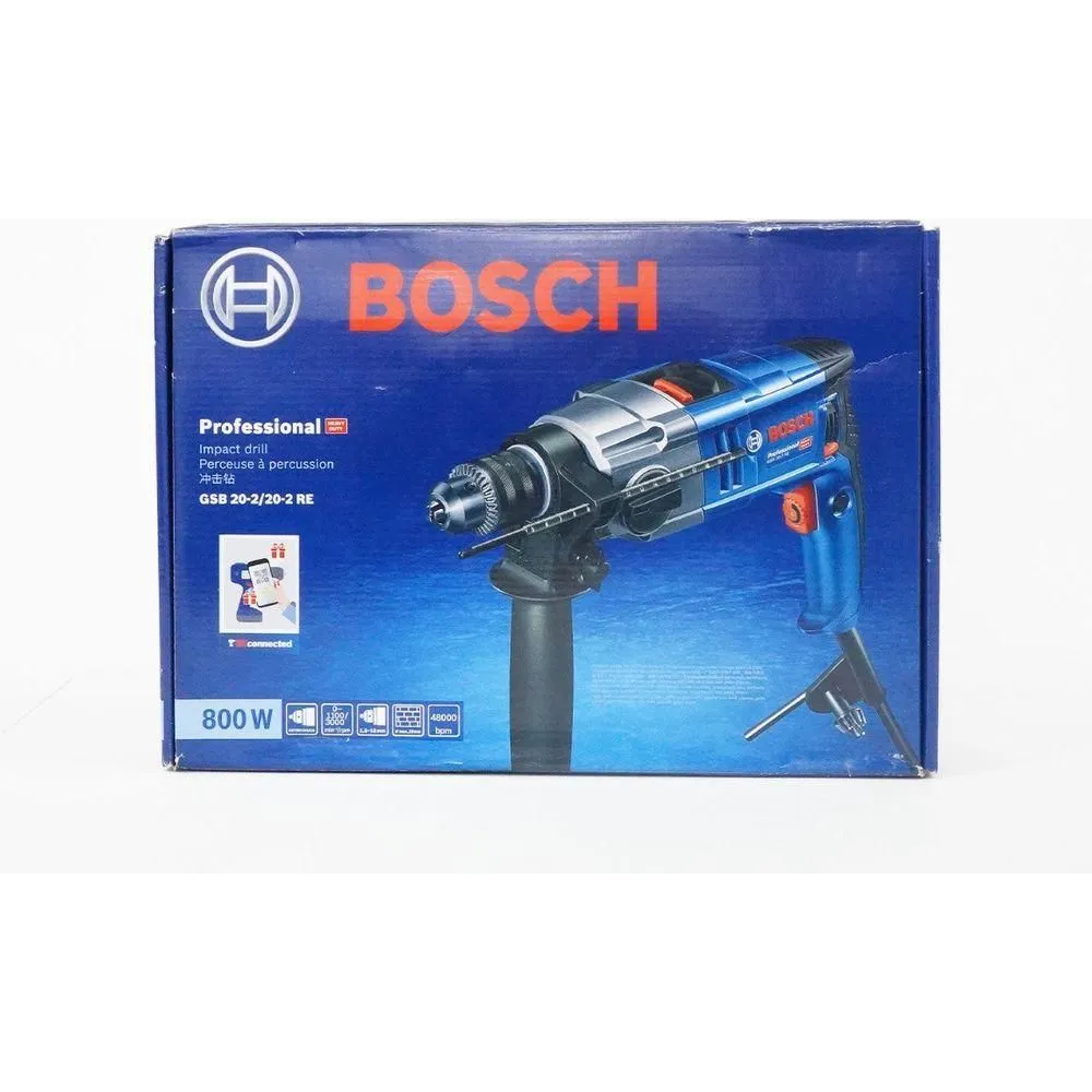 Bosch GSB 20-2 RE 2-Speed Hammer Drill 20mm 800W