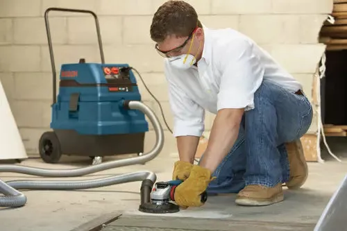 Bosch Surface Grinding Dust-Extraction Attachment for 4-1/2" & 5" Angle Grinders