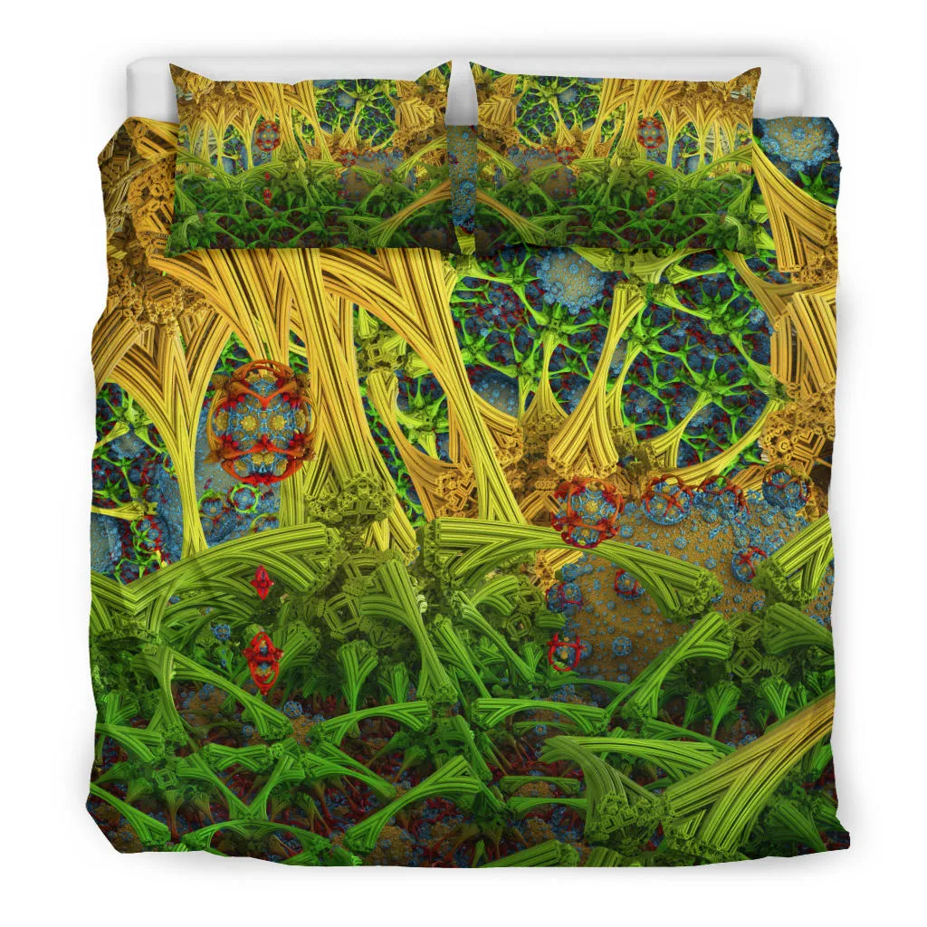 Brain Network | Bedding Set | Fractually