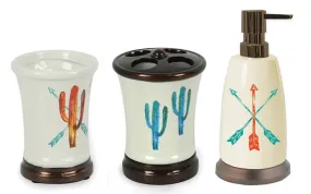 Cactus 3 Piece Counter Top Accessory Set